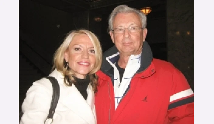 Nancy and Bill Wunderlich enjoy Shen Yun Performing Arts at the Peabody Opera House, on Feb. 14. (Cat Rooney/Epoch Times)