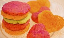 Razzie Raspberry Jell-O Valentine Cookies