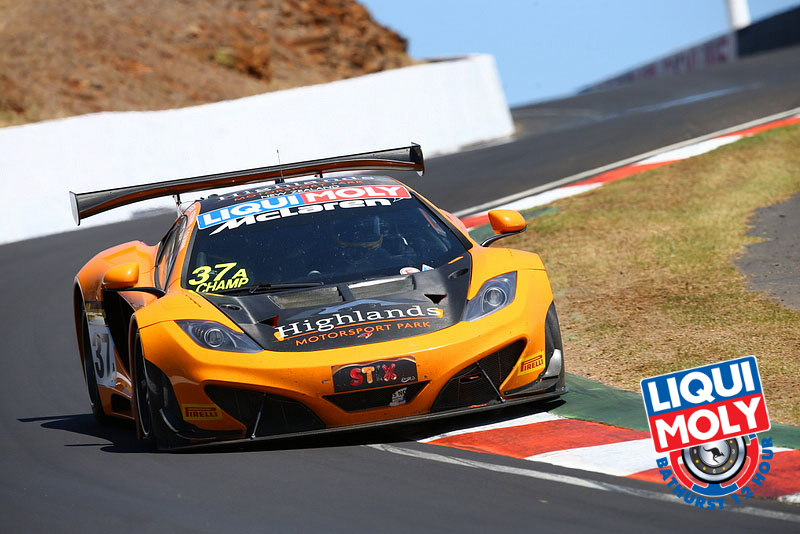 Shane Van Gisebergen set a new lap record in the #37 VIP McLaren but couldn't find that same speed in the final stint. (bathurst12hour.com.au) Shane Van Gisebergen set a new lap record in the #37 VIP McLaren but couldn't find that same speed in the final stint. (bathurst12hour.com.au)