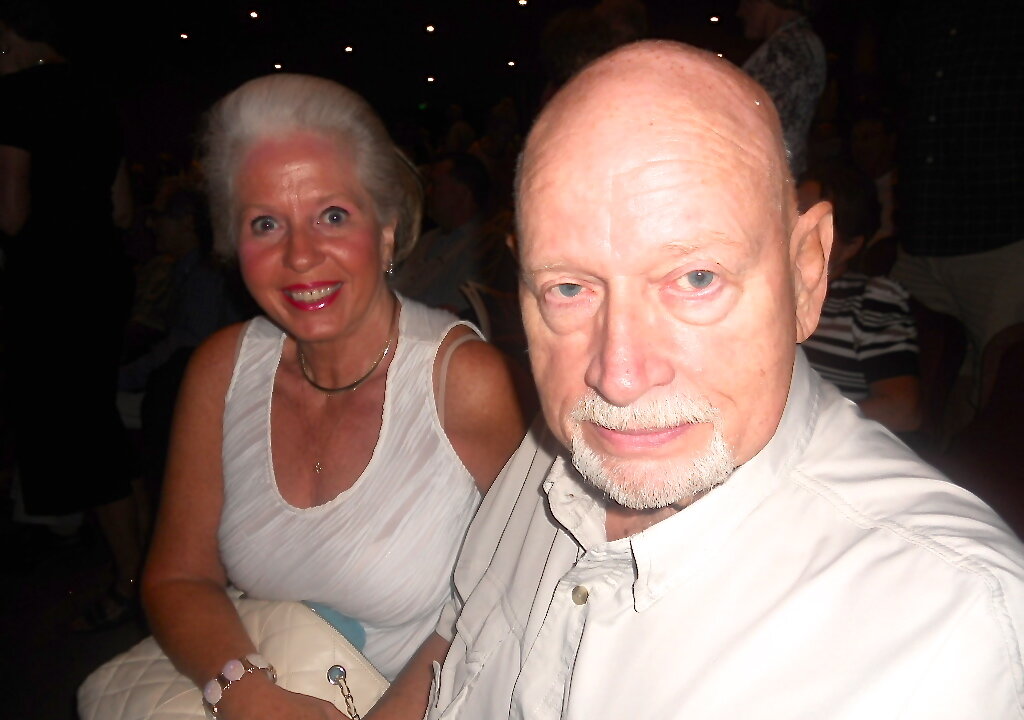 Brenda Davis and Jim Borys enjoy Shen Yun Performing Arts at the Barbara B. Mann Performing Arts Hall, on Feb 10. (Edie Bassen/Epoch Times)