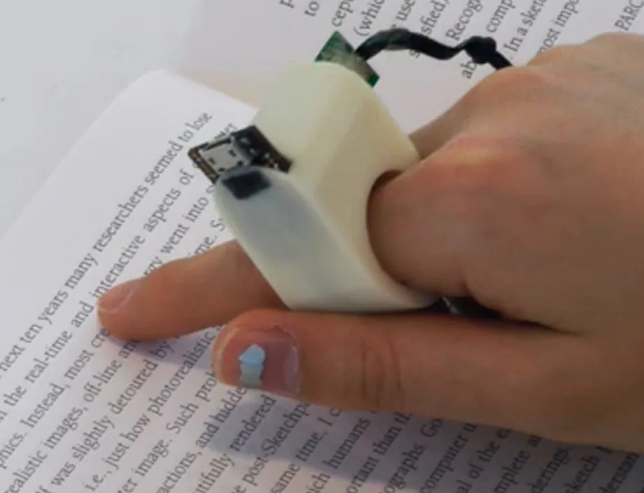 (Screenshot/FingerReader/Vimeo)