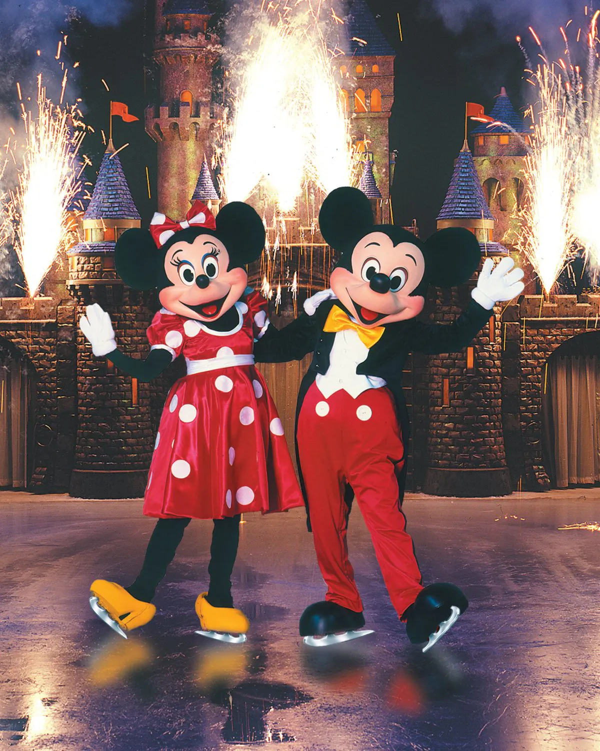 Mickey Mouse and Minnie Mouse will introduce more than 60 Disney characters in the “Disney on Ice Celebrates 100 Years of Magic” skating spectacular at the Canadian Tire Centre in Ottawa, Canada, on Feb. 19–23, 2014. (Courtesy of Disney on Ice)