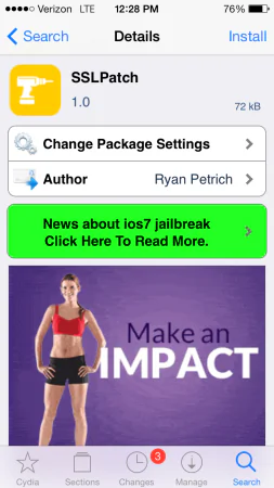 Workaround for iOS 7.0.6 update
