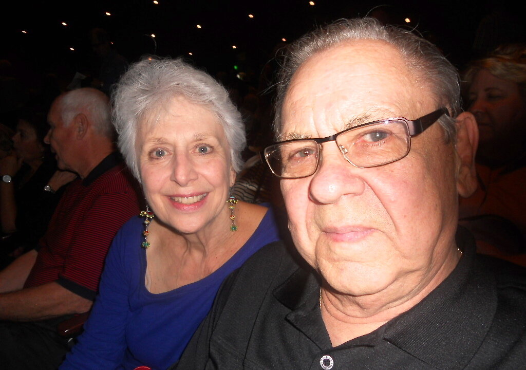 Georgina Kruchko and Ernie Kramer enjoy Shen Yun Performing Arts at the Fort Myers' Barbara B. Mann Performing Arts Hall. (Edie Bassen/Epoch Times)