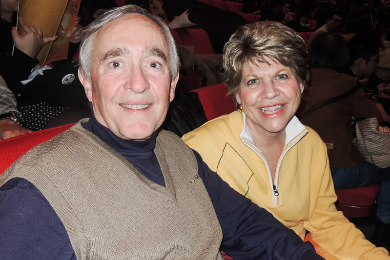 Rodney Winther enjoyed Shen Yun Performing Arts, with his wife, in Taipei. (Li Yun/Epoch Times)