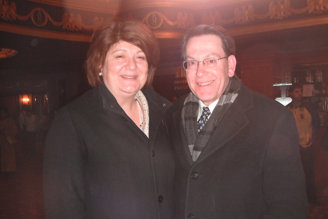 Florie and Dan Shaban enjoyed Shen Yun Performing Arts at the Palace Theater in Waterbury Friday evening. (Stephenie Wang/Epoch Times)
