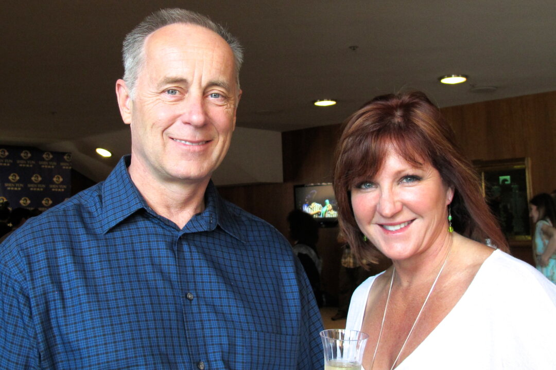 Keith Richter was impressed with the soprano soloist at Shen Yun Performing Arts at the Segerstrom Center for the Arts, on March 15. (Flora Ge/Epoch Times)