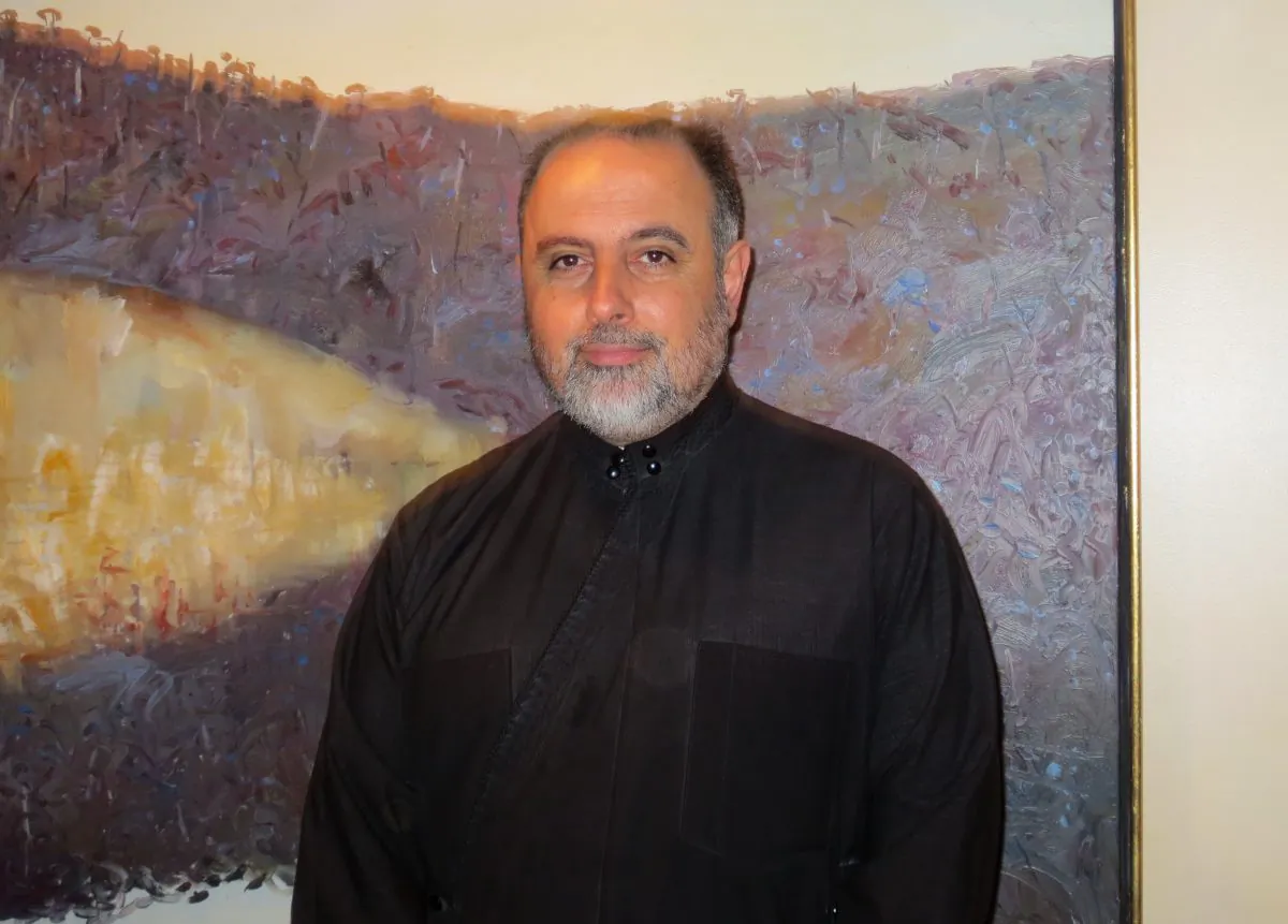 Greek Orthodox Bishop Iakovos attends Shen Yun Performing Arts at the State Theatre, on Saturday March 29. (April Tian/Epoch Times)
