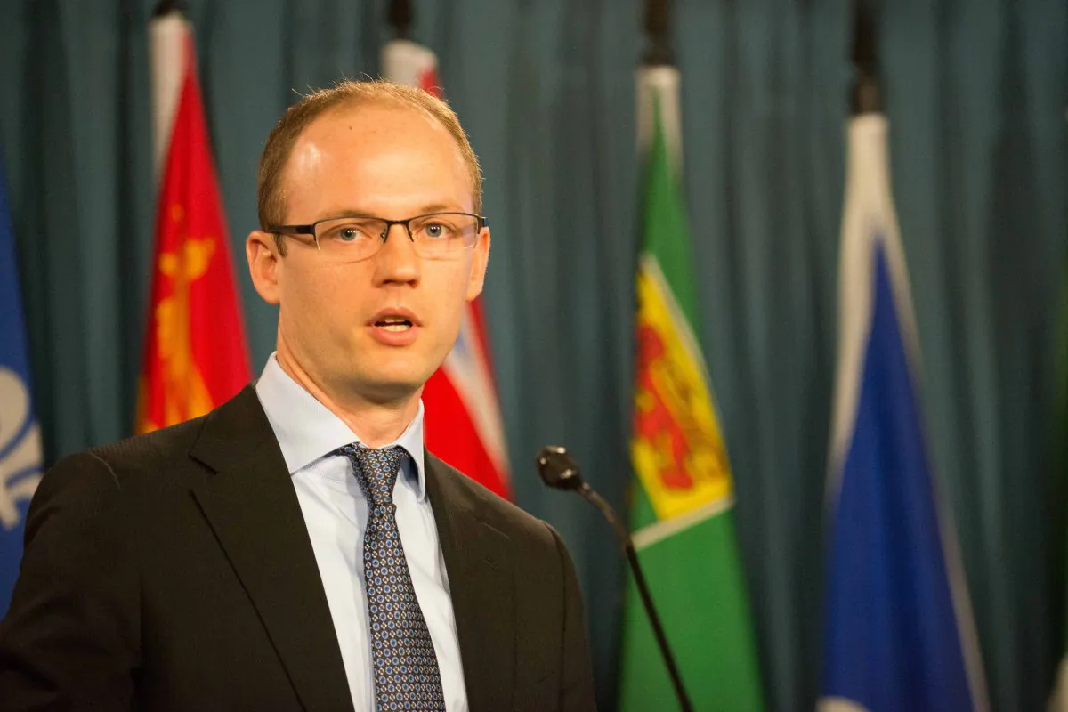 Trevor Tombe, an economics professor at the University of Calgary, says Canada needs good data and debate free of emotional rhetoric if it is to develop strong policies for energy exports. (Matthew Little/Epoch Times)