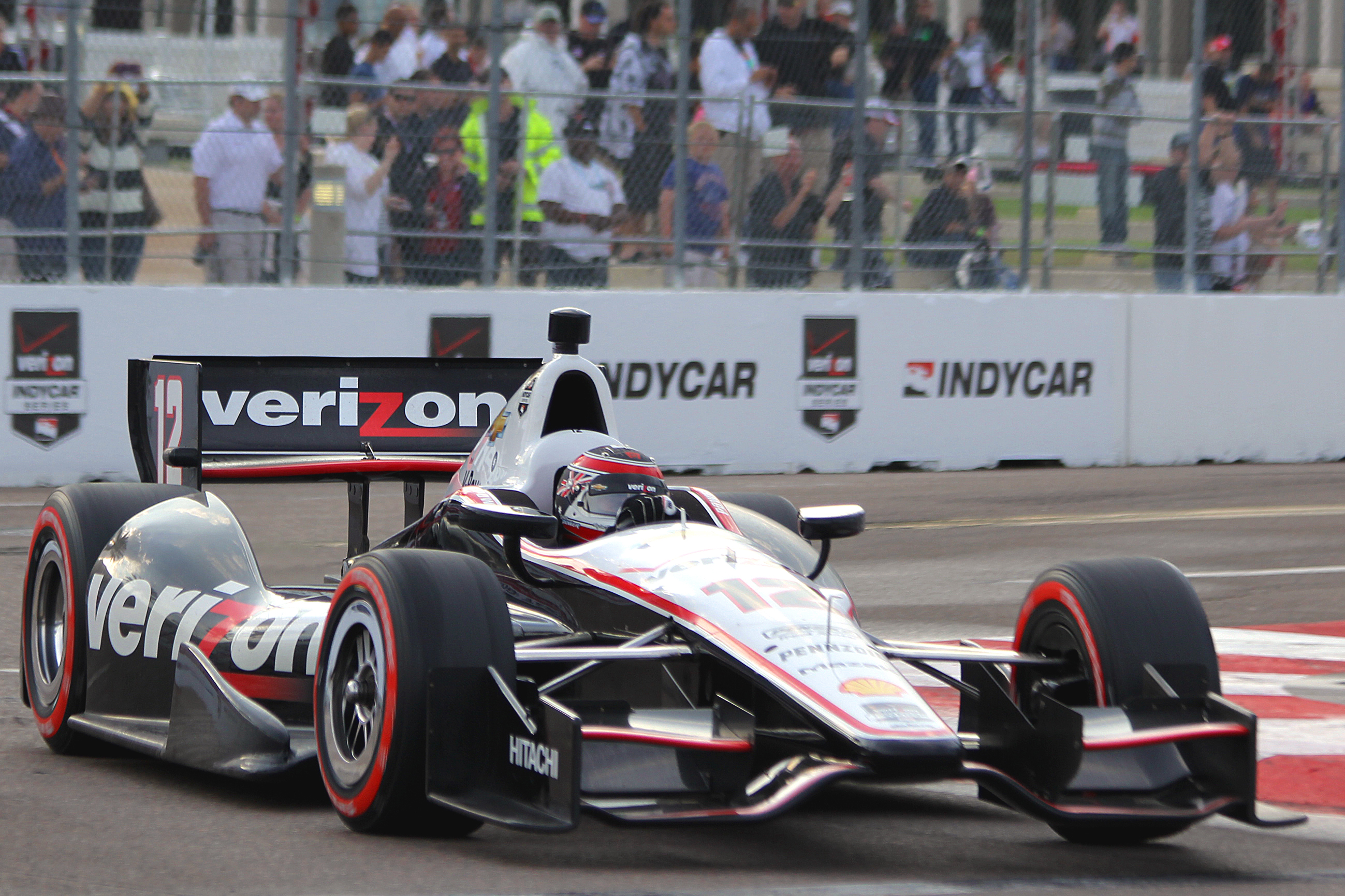 No pole for Power this year: Three-time St. Pete pole winner Will Power qualified fourth in the Chevy-powered #12 Verizon Penske. (Chris Jasurek/Epoch Times) No pole for Power this year: Three-time St. Pete pole winner Will Power qualified fourth in the Chevy-powered #12 Verizon Penske. (Chris Jasurek/Epoch Times)