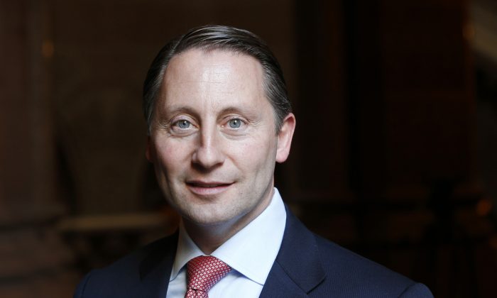 Westchester County Executive Rob Astorino poses at the state Capitol in Albany, New York. (AP Photo/Mike Groll, File)