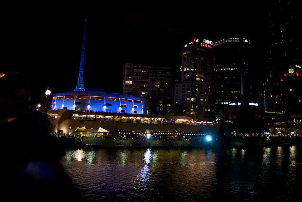 The Arts Centre, in Melbourne. (Win Naing/Epoch Times)