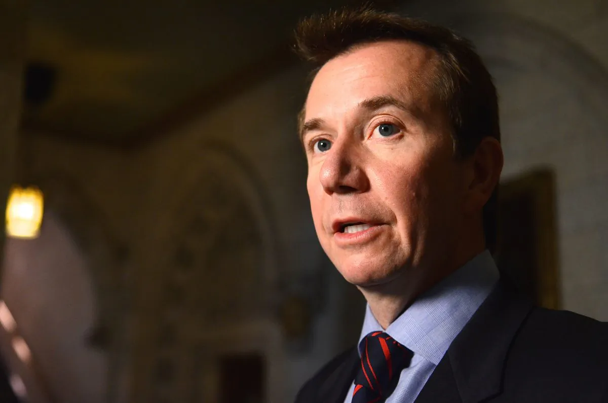 Liberal finance critic Scott Brison criticized the government after Finance minister Jim Flaherty voiced doubts about income splitting, a policy the Liberals themselves supported in the past but now criticize. (Matthew Little/Epoch Times)