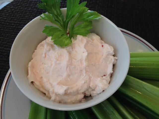 It is easy to make "cream cheese" out of Greek Yogurt for a yummy, crowd-pleasing dip (photo by LivligaHome)