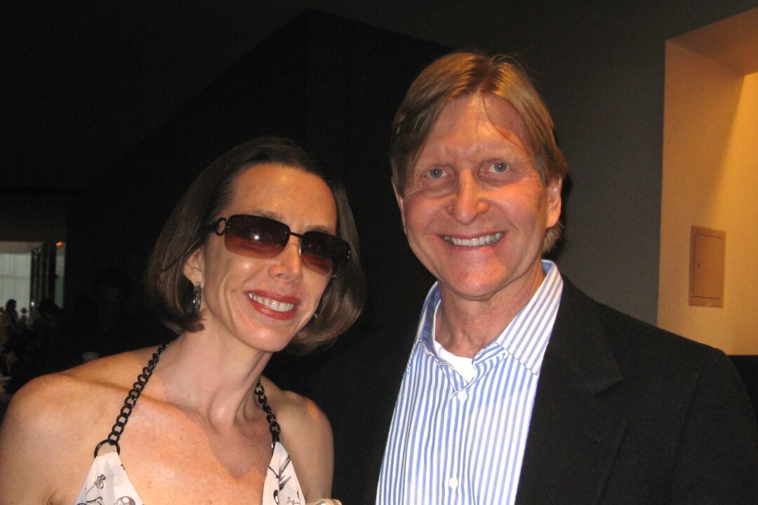 Kim and Jim Kubalik attend Shen Yun Performing Arts at the Segerstrom Center for the Arts, on March 16. (Albert Roman/Epoch Times)