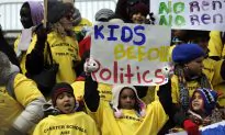 Albany Site of Dueling Education Rallies