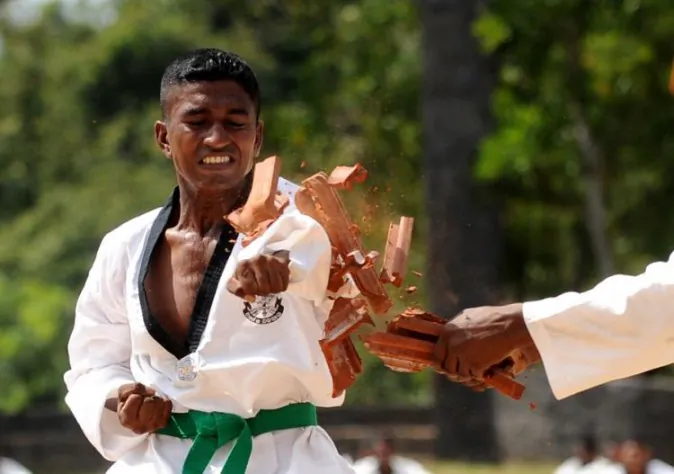 Martial arts movements have countless parallels with the movements of our daily lives. *Getty Images