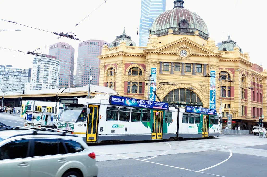 Flinders Street, Melbourne. (Epoch Times)