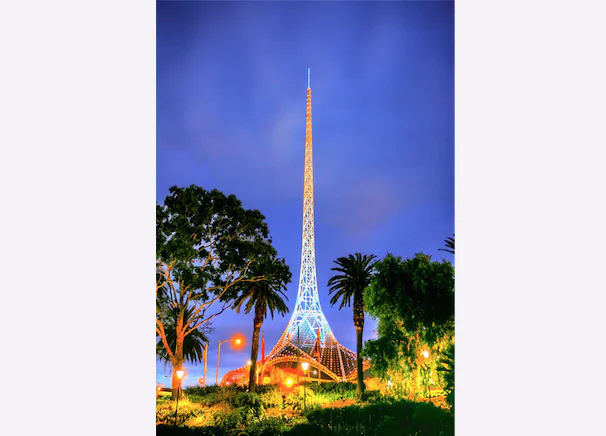 Arts Centre, in Melbourne. (Epoch Times)