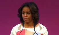 Michelle Obama Discusses Missing Plane in China (Video)