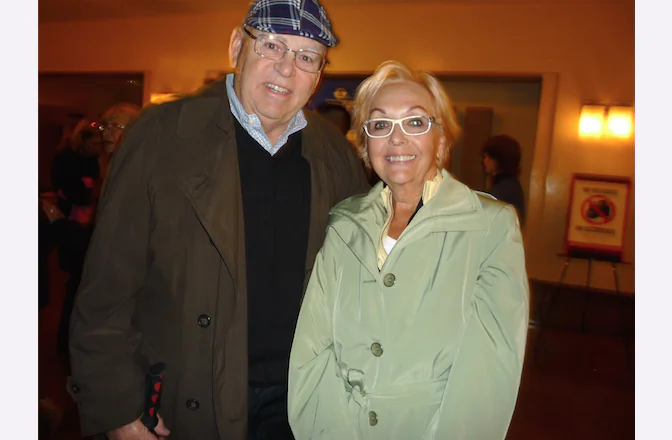 Buddy and Diana Frank enjoy Shen Yun Performing Arts at the California Center for the Arts, on Feb. 28. (Jane Lin/Epoch Times)