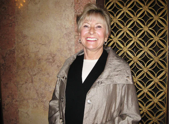 Terry Calek attends Shen Yun Performing Arts at Omaha's Orpheum Theater, on March 9. (Cat Rooney/Epoch Times)