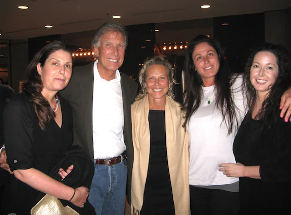 Jim Busby and his family at the Shen Yun Performing Arts performance at the Segerstrom Center for the Arts on March 13, 2014. (Albert Roman/Epoch Times) 