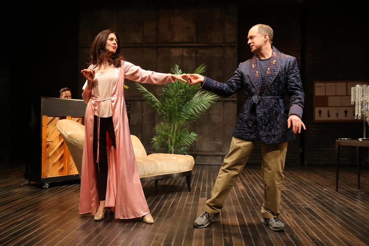 Jessica Hecht and Daniel Jenkins play husband and wife in Sarah Ruhl’s dramedy. (Joan Marcus)