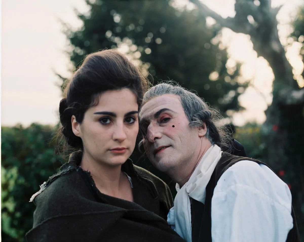 Claudia Robert and Vicenç Altaió in a scene from “Story of My Death.” (FilmLinc)

