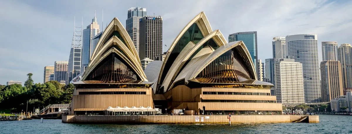 Australia's Sydney Opera House hosts over 1,500 performances a year attended by over 1.2 million people. Seven million tourists visit the site each year.