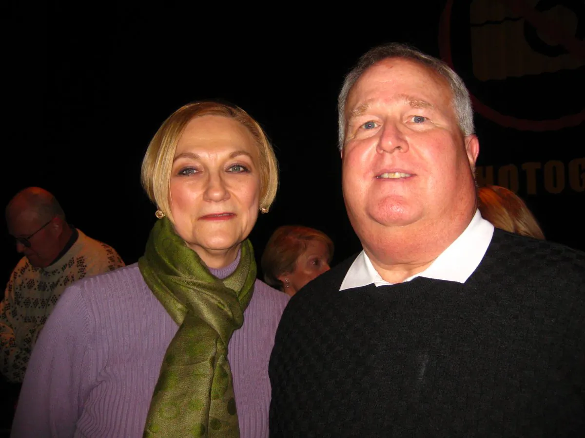 Tom and Susan Hallman at the Shen Yun Performing Arts show at the William B. Bell Auditorium in Augusta, on March 18, 2014. (Frank Xie/Epoch Times)