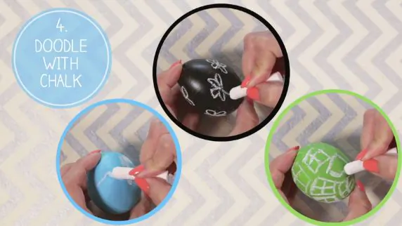 Mom Hacks: Easter Chalk Eggs
