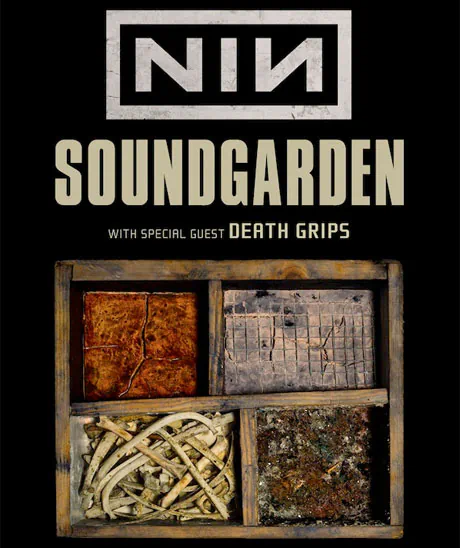 Nine Inch Nails and Soundgarden Promotional Tour Pic