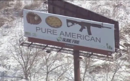 Guns as American as Apple Pie? Controversy Surrounds ‘Pure American’ Billboard