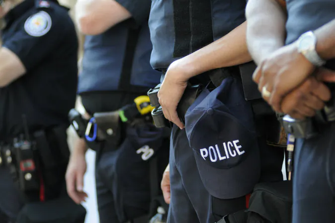 A file photo of police officers. (Shutterstock*)