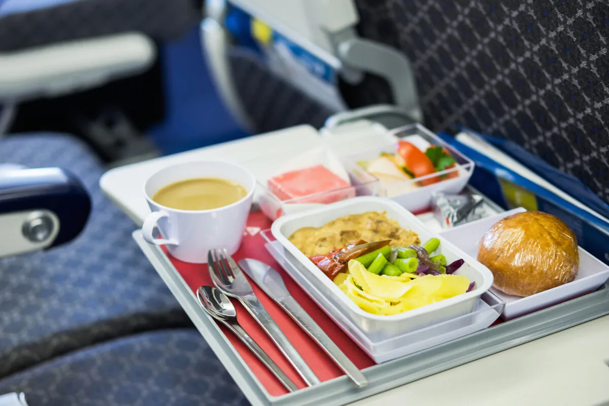An airplane breakfast. (Aureliy/Shutterstock)