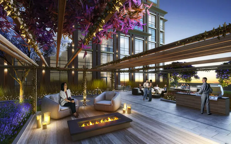 Terrace at Harmony Village Sheppard. (Citycore)