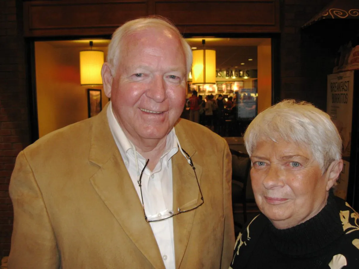 Orv and Donna Graham enjoy Shen Yun Performing Arts at the Braden Auditorium, on April 13. (Cat Rooney/Epoch Times)