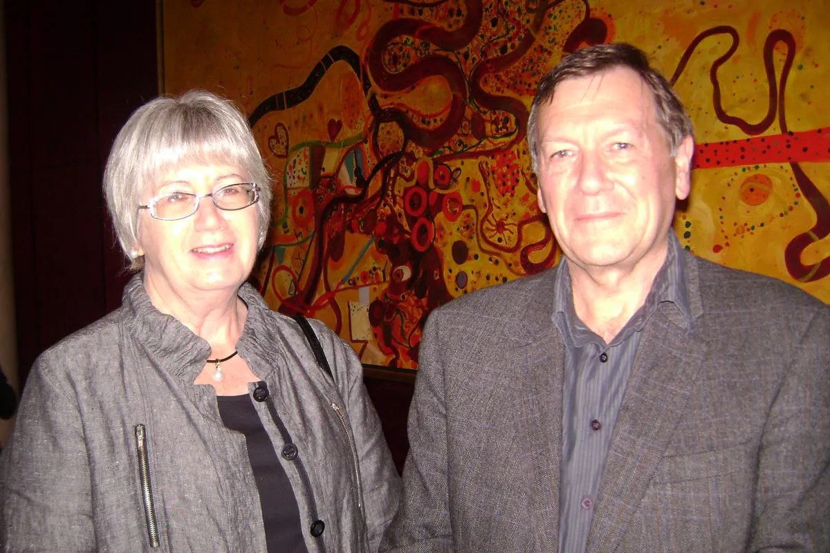 Ken and Annette Gunn attend Shen Yun Performing Arts at Melbourne’s State Theatre, on March 28, 2014. (Jiang Wu/Epoch Times) 