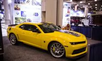 Transformers 4 (Age of Extinction) Chevy Cars on Display at New York International Auto Show