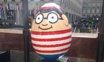The Hunt is Over! 260 Big Easter Eggs Unveiled at Rockefeller Center