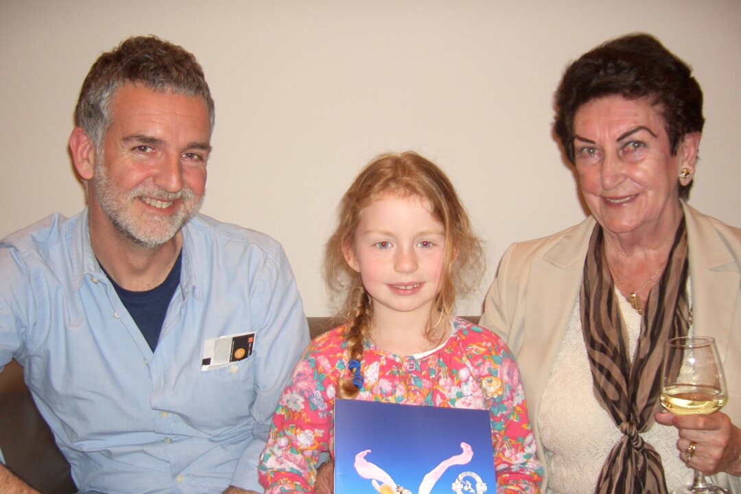 Television producer with Ireland’s national broadcaster (RTE), Mr. Gavin McAuliffe and guests at Shen Yun Performing Arts production at The Convention Centre Dublin on April 20th. “I think it is fantastic," he said. "Word will spread, and even more people will be interested and come to see it.” (Epoch Times)