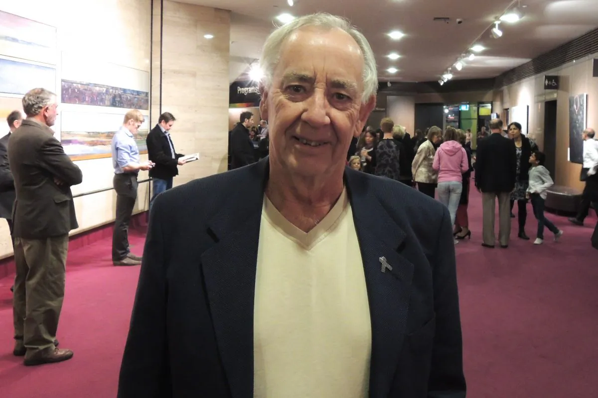 David Sabine, radio broadcaster, attended Saturday’s evening performance of Shen Yun at the Adelaide Festival Theatre. (John Xiao/Epoch Times)