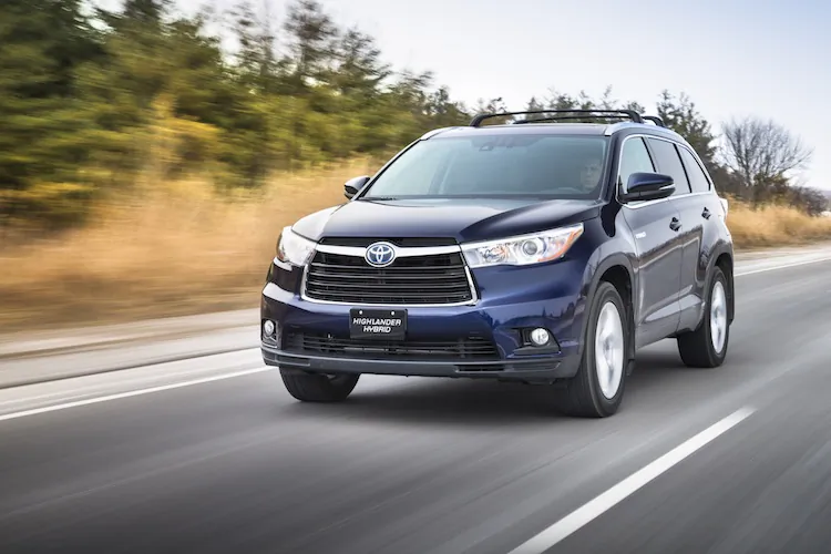 2014 Toyota Highlander Hybrid. (Toyota)