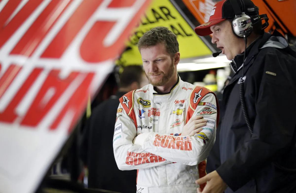 Dale Earnhardt Jr. in a file photo. (AP Photo/LM Otero)
