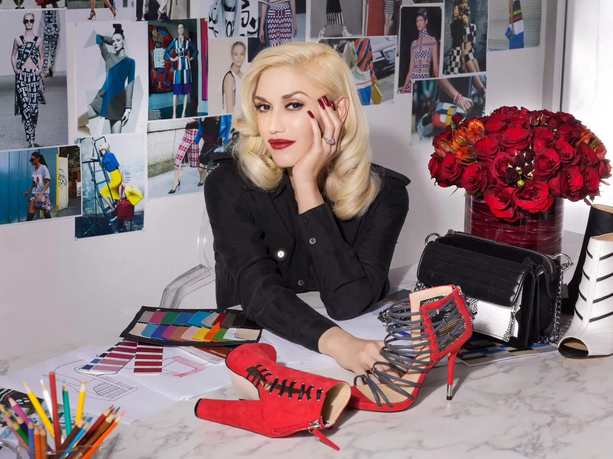 Gwen Stefani launches new accessories collection: gx by Gwen Stefani available exclusively at ShoeDazzle.com/gx.  (PRNewsFoto/ShoeDazzle) 