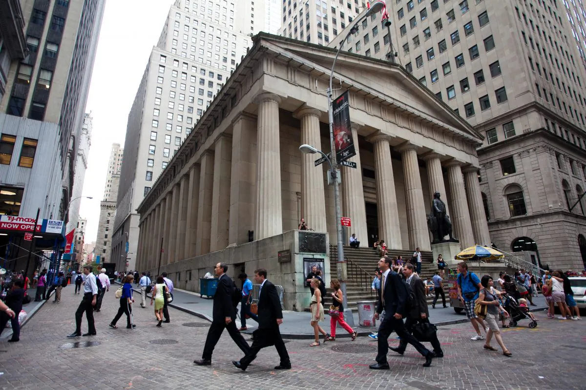 Federal Hall on Wall Street. (Epoch Times)