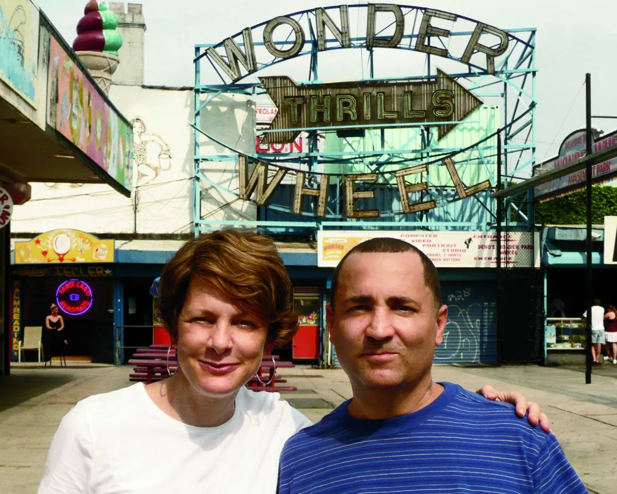 Zipper owner Eddie Miranda and director Amy Nicholson. (Jordan Levie)
