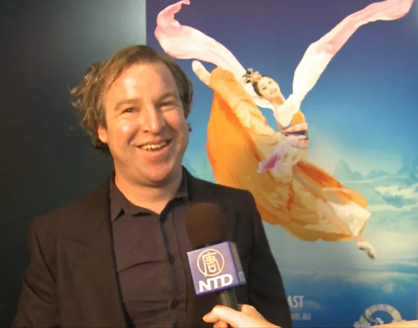 James Holly enjoyed Shen Yun Performing Arts at the Arts Theatre, on the Gold Coast, on April 27. (Courtesy of NTD Television)