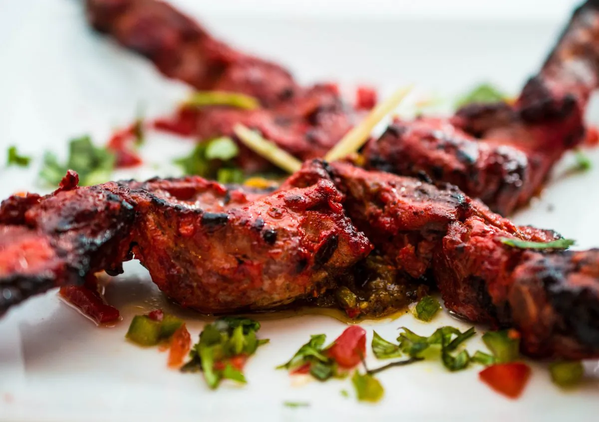 Lamb kebabs. (Courtesy of Karen Hoefener)